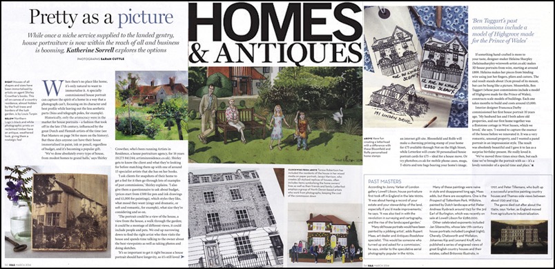 HOMES AND ANTIQUES MARCH 2014