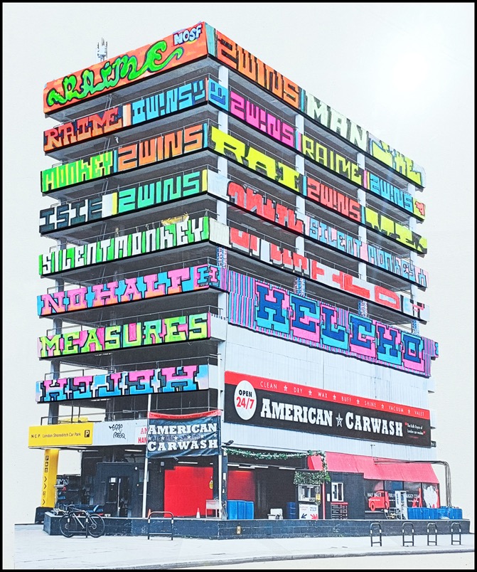 american carwash on perspex