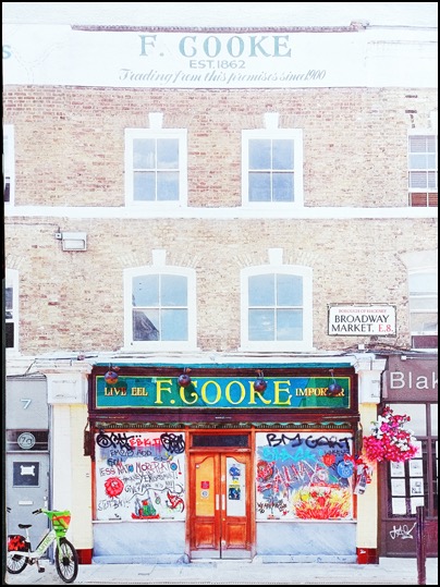 Broadway Market painting